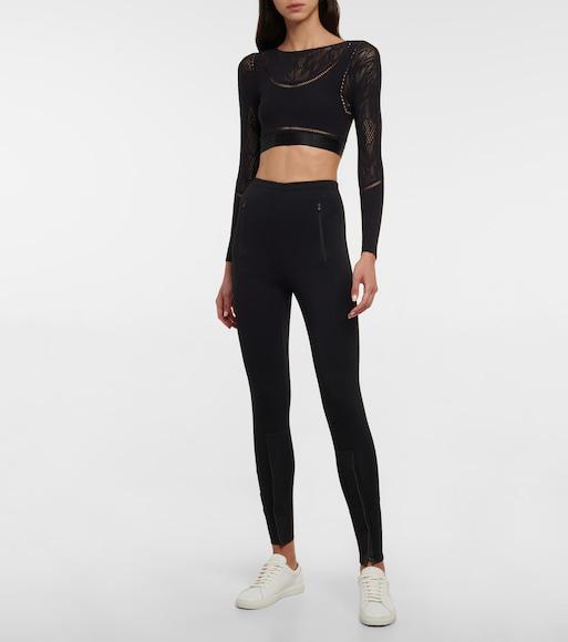 SAINT LAURENT Andy Low-top Leather Sneakers In White