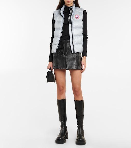 COURRÈGES Courreges Contrast Top With Buckle Detail In Black