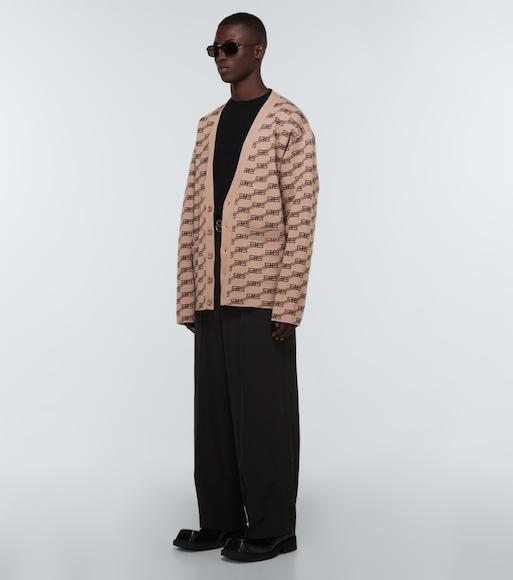 BALENCIAGA Oversized Logo-print Cotton-jersey T-shirt In Black White