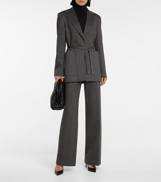 WOLFORD Colorado Cotton-blend Turtleneck Bodysuit In Black