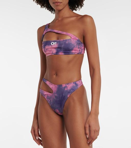 BALENCIAGA + Crocs Pool Perforated Neon Rubber Slides In Electric Pink