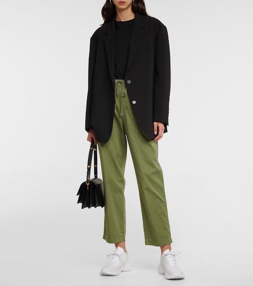 WARDROBE.NYC Release 05 Round-neck Cotton-jersey T-shirt In Black