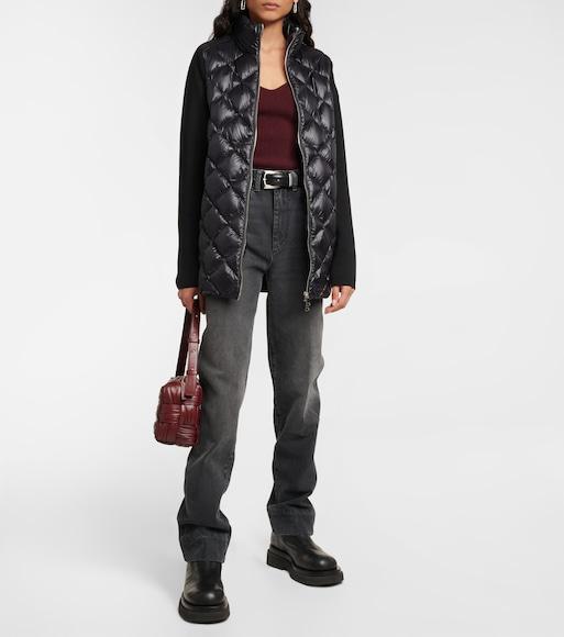 KHAITE Benny Leather Belt In Black