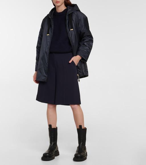 THE ROW Balham Cashmere Sweater Vest In Blue