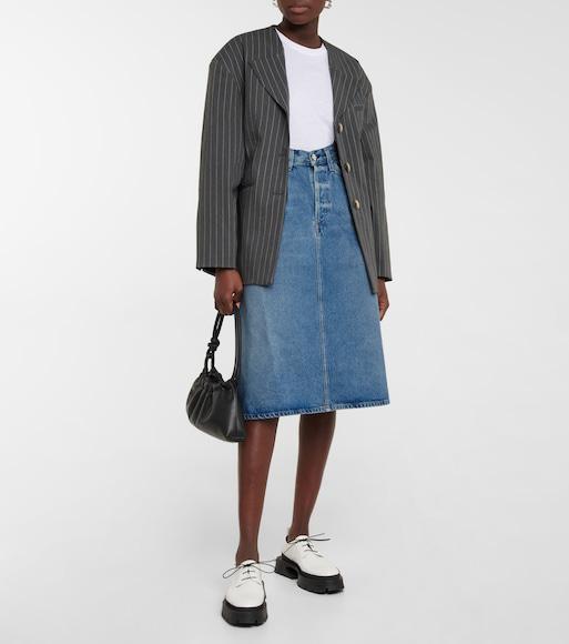 VINCE Short-sleeve Pima Cotton Crewneck T-shirt In Optic White