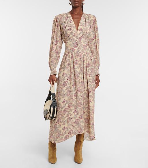 ISABEL MARANT Ririo Suede Knee-high Boot In Brown