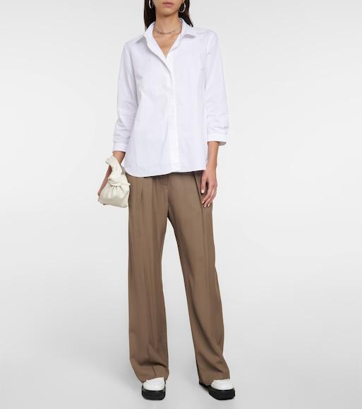 MARNI Piercing-detail Slip-on Loafers In Lily White