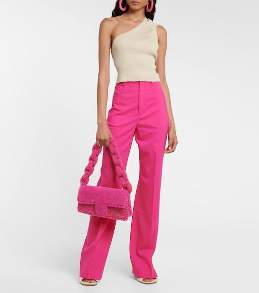 JACQUEMUS Pink Le Papier 'le Pantalon Sauge' Trousers
