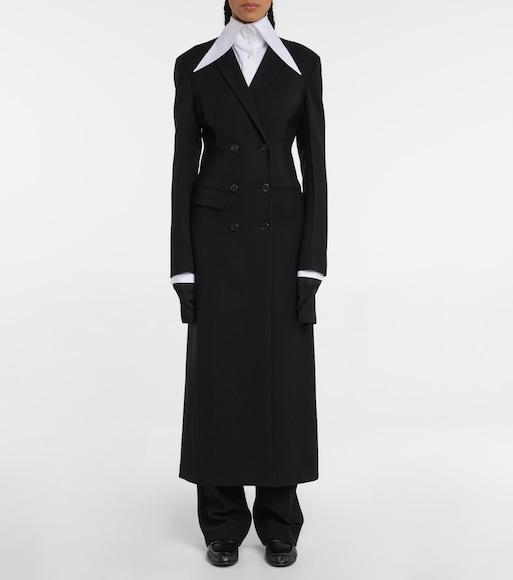 THE ROW Armelle Exaggerated Point-collar Shirt In White