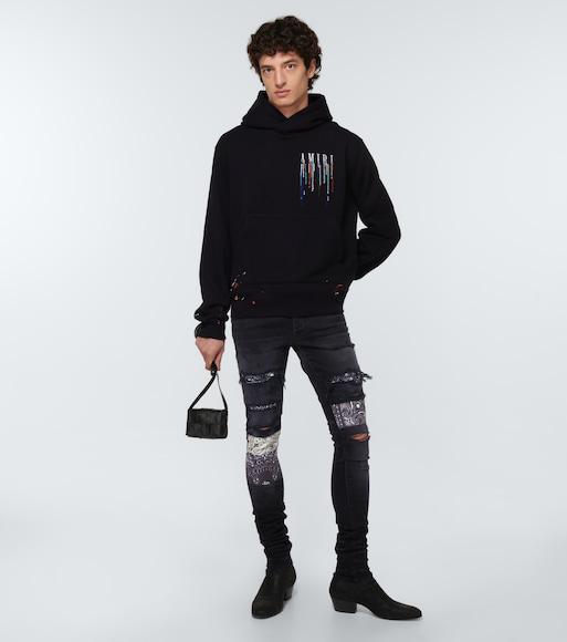 SAINT LAURENT Wyatt 30 Chelsea Boots In Black