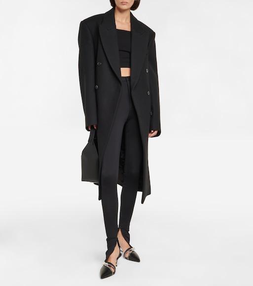 WARDROBE.NYC X Hailey Bieber Ribbed Tank In Black