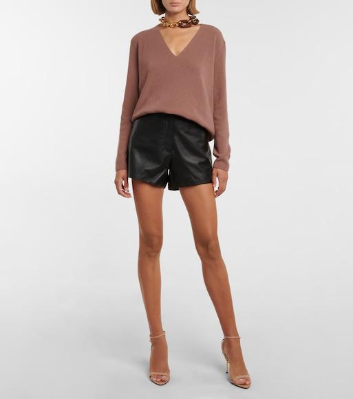 TOM FORD 85mm Padlock Leather Sandals In Pink