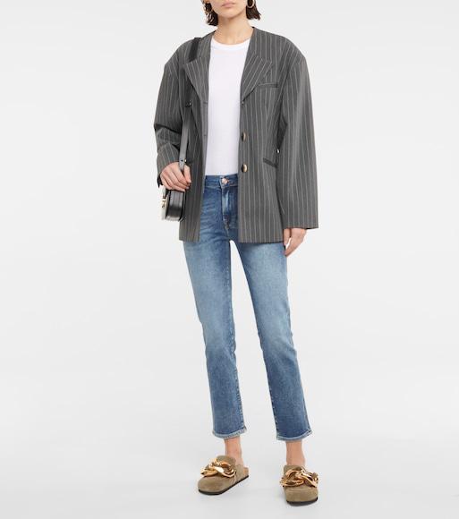 APC A.p.c. Compact Black Calf Leather Shoulder Bag With Adjustable Strap