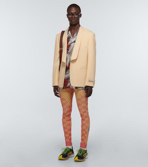 GUCCI Run Lace-up Sneakers In Black