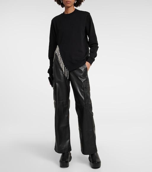 GIVENCHY G Leather Clog Ankle Boots In Black