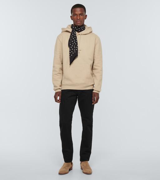 SAINT LAURENT Wyatt 30 Chelsea Boots In Brown