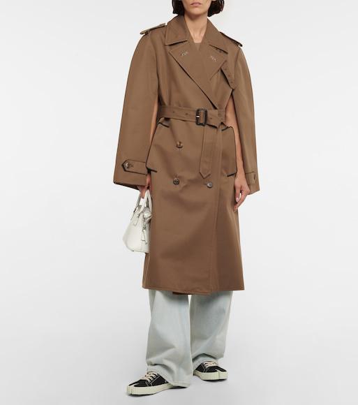 MAISON MARGIELA Cut-out Wide Leg Jeans In Blue