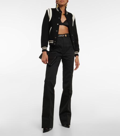 SAINT LAURENT Anja 105 Escarpin Leather Pump (authentic ) In Black