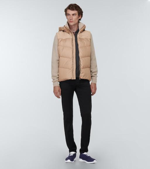 KITON Embroidered Logo Low-top Sneakers In Navy