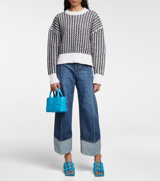 BOTTEGA VENETA Stretch Sandals In Turquoise