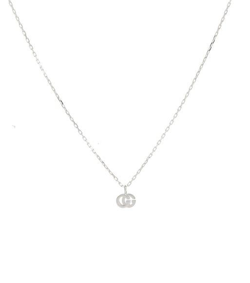 GUCCI Double G Embroidered Wool Coat In White