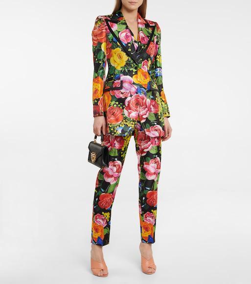 DOLCE & GABBANA Women Devotion Small Leather Handbag In Black