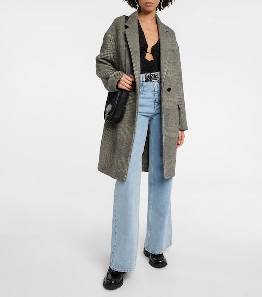 ISABEL MARANT Wide Ice Blue Jeans Women