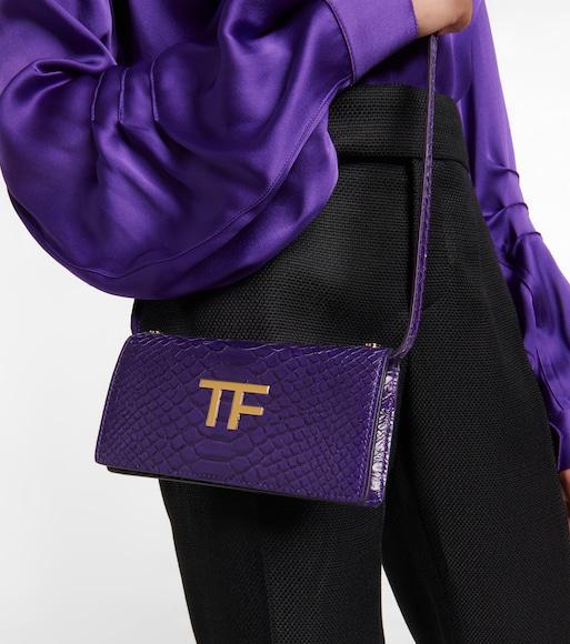 TOM FORD Flared-leg Tailored-cut Trousers In Black