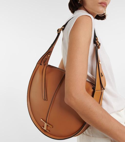 TOD'S Kate Embellished Leather Loafers In White