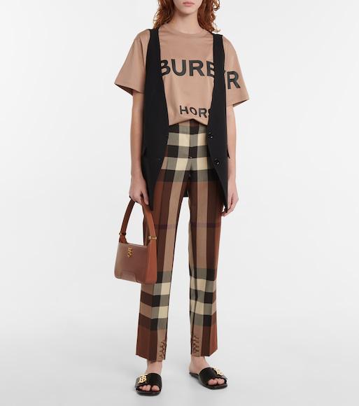 BURBERRY Sleeveless Tailored Silk Jacket In Black