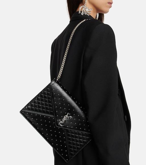 SAINT LAURENT Chica Slingback Pumps In Red