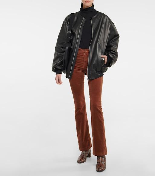 WOLFORD Fitted Turtleneck Bodysuit With Seamless Circular Knit In Black