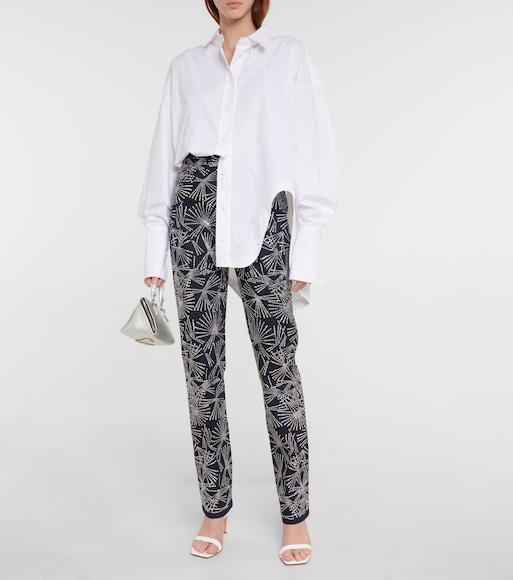 GIANVITO ROSSI Vernice 85 Patent-leather Slingback Sandals In White