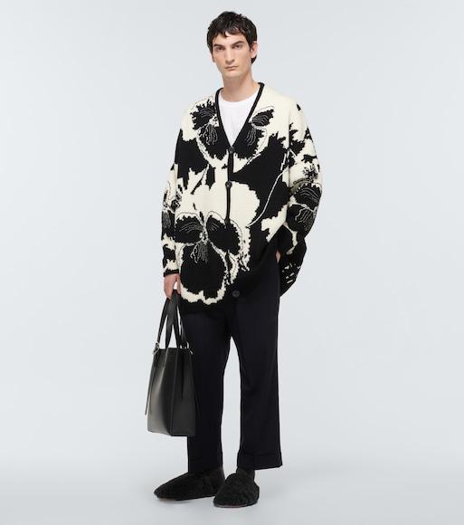 LOEWE Slim-fit Logo-embroidered Cotton-jersey T-shirt In White