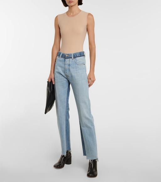 MAISON MARGIELA Women's Sleeveless Bodysuit In Neutrals