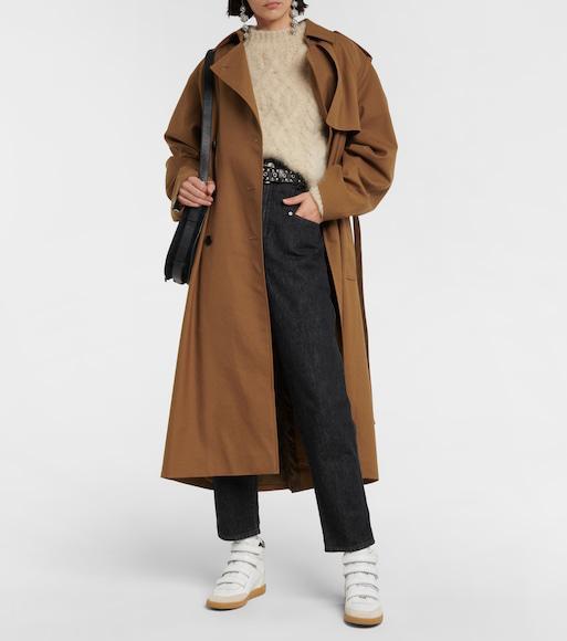 ISABEL MARANT White Bilsy Vintage Sneakers