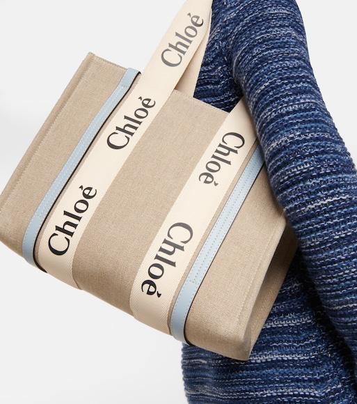 CHLOÉ Kacey Footbed Braided Slides In Grey