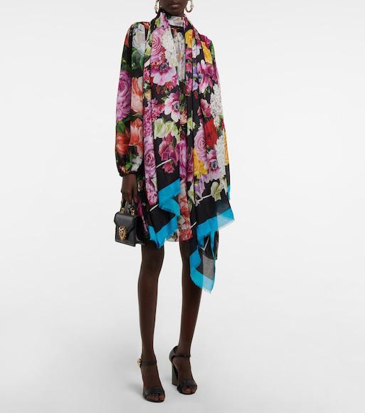 DOLCE & GABBANA Women Devotion Small Leather Handbag In Black