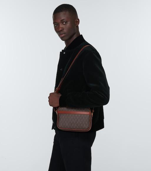 SAINT LAURENT Giubbotto Teddy In Velluto Di Cotone Verde In Green