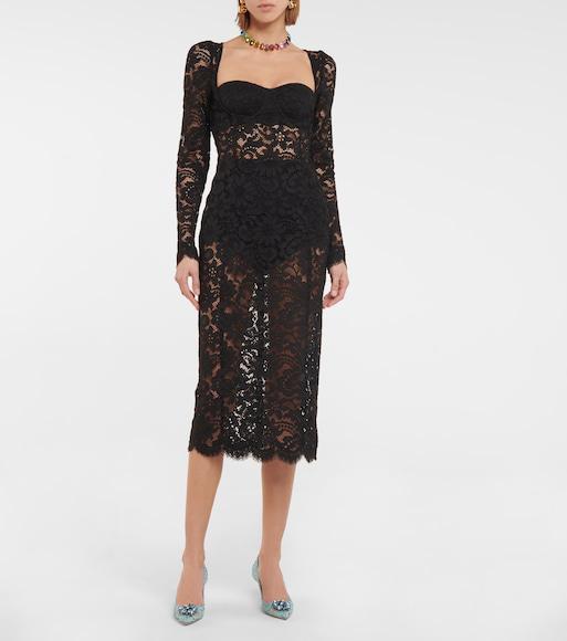 DOLCE & GABBANA Women Devotion Small Leather Handbag In Black