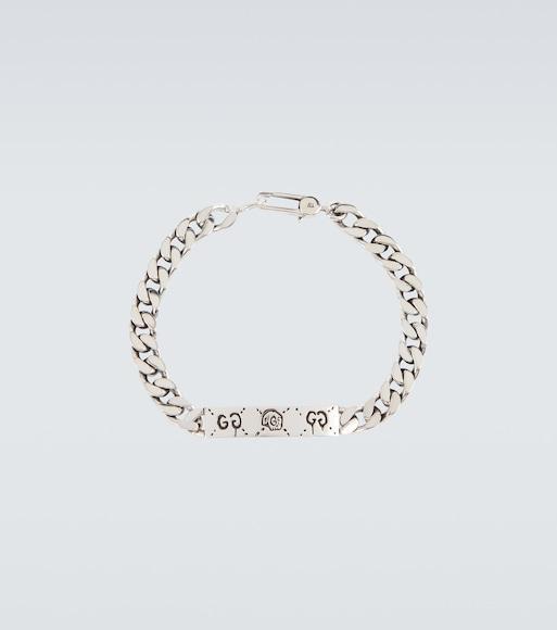 GUCCI Mens Blue Ivory Monogram-intarsia Regular-fit Wool Jumper