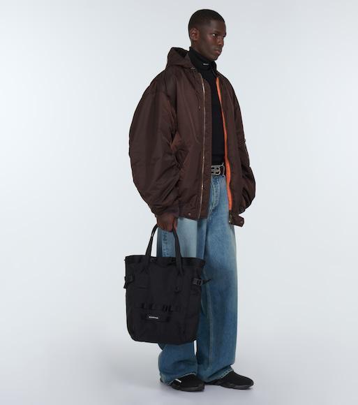 BALENCIAGA Mid-rise Wide-leg Jeans In True Blue