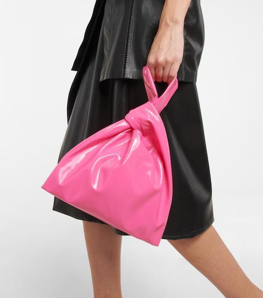 RABANNE Xl Link Double Circle Earrings In Silver