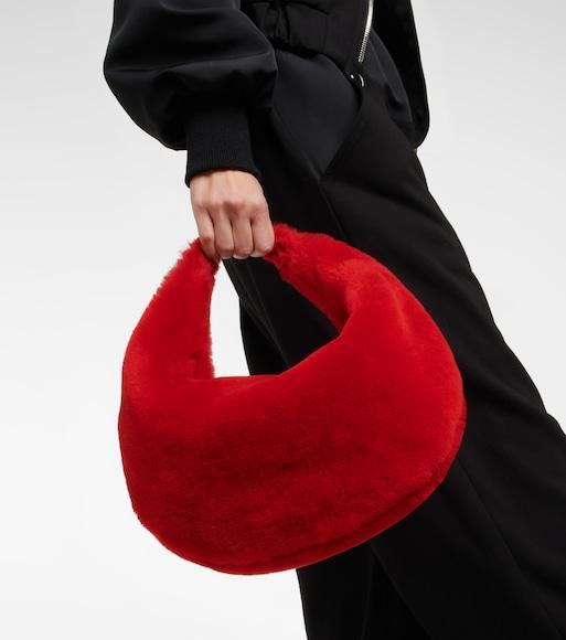 RABANNE Xl Link Double Circle Earrings In Silver