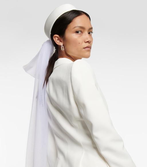 ALEXANDER MCQUEEN Mcqueen Women Single-breasted Blazer In Neutral