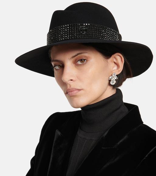 SAINT LAURENT Single-breasted Velvet Tuxedo Jacket In Black