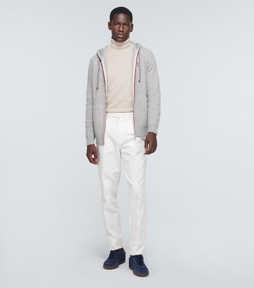 TOD'S Panelled Leather Sneakers Rubber Sole In Multi