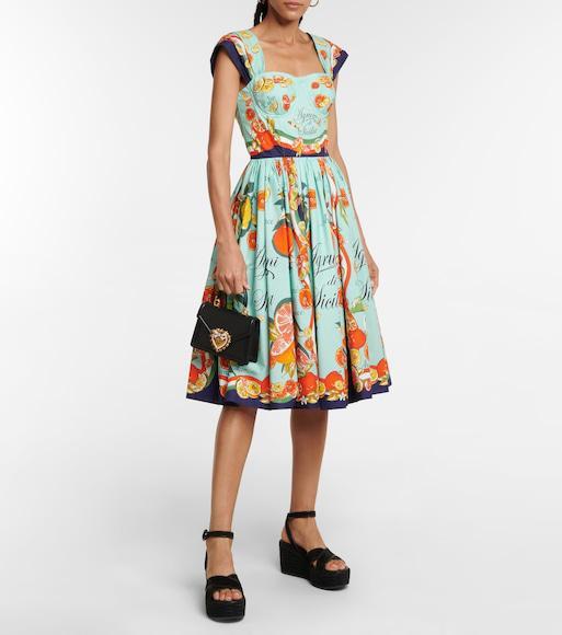 DOLCE & GABBANA Women Devotion Small Leather Handbag In Black