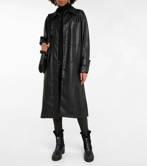 RABANNE Xl Link Double Circle Earrings In Silver