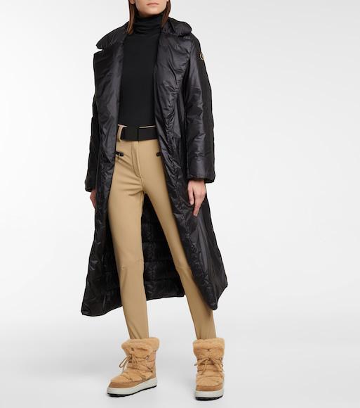 WOLFORD Colorado Cotton-blend Turtleneck Bodysuit In Black